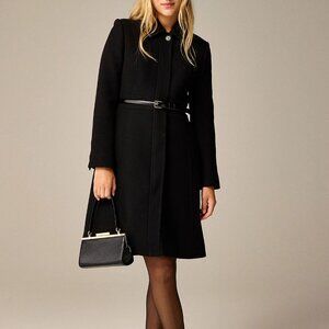 NWT J Crew New Lady Day Topcoat in Italian Double-Cloth Wool Blend